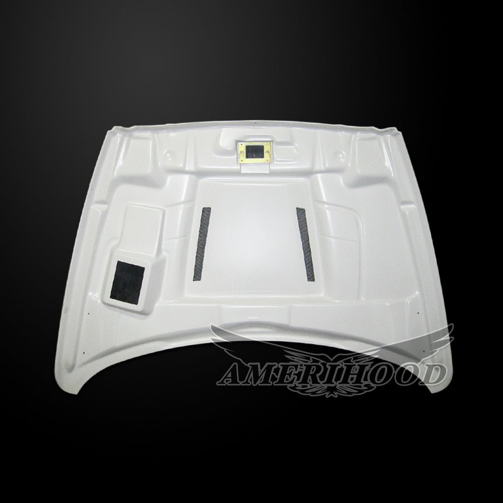 Dodge Ram 2500 2003-2009 Type-TS Style Functional Ram Air Hood